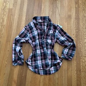 Victoria's Secret Plaid Shirt